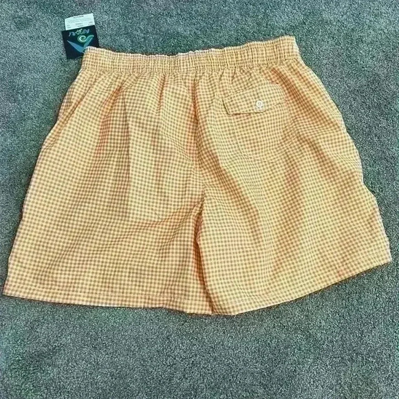 Kanu Surf Mens Monaco Orange and White Swim Shorts - NEW - Picture 4 of 4